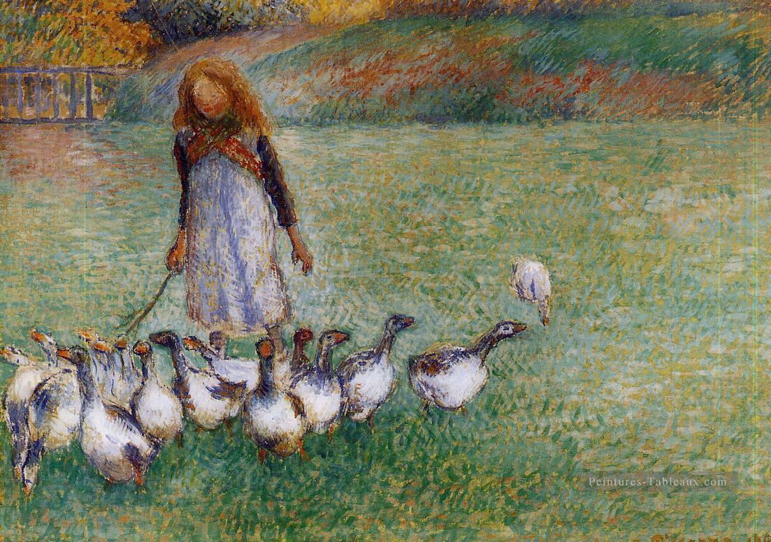 petite oie 1886 Camille Pissarro Peintures à l'huile